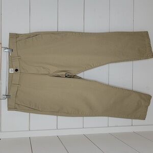 GAP 36X30 slim tan khaki cotton chino pants